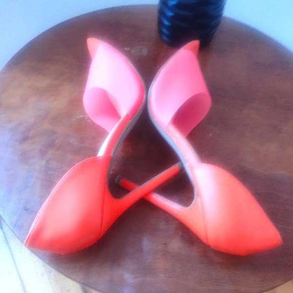 Shoe Dazzle Juliette pointy toe open toed stiletto pump - Picture 4 of 5